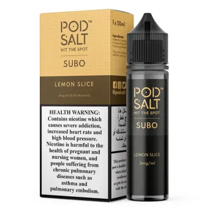 Pod Salt SUBO Eliquid Lemon Slice