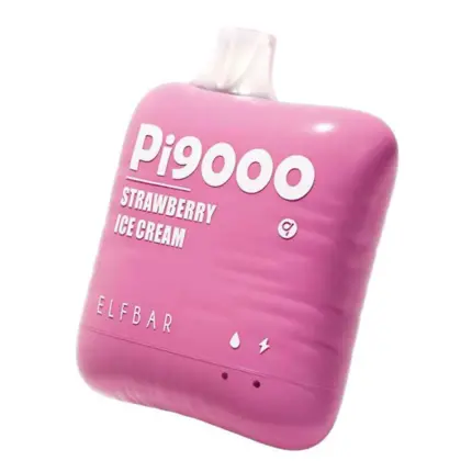 ElfBar Pi9000 Vape Strawberry Ice Cream