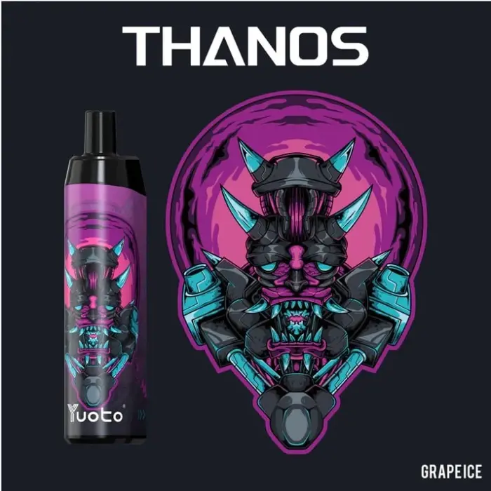 yuoto thanos vape 5000 puffs grape ice