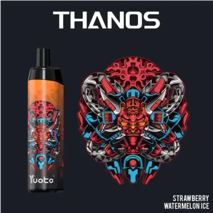 Yuoto Thanos Vape 5000 Puffs Strawberry Watermelon Ice