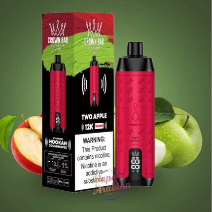 Al Fakher 12000 Puffs Two Apple