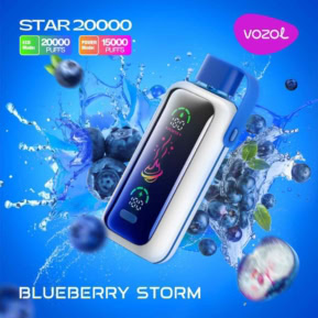 vozol star 20000 puffs blueberry storm