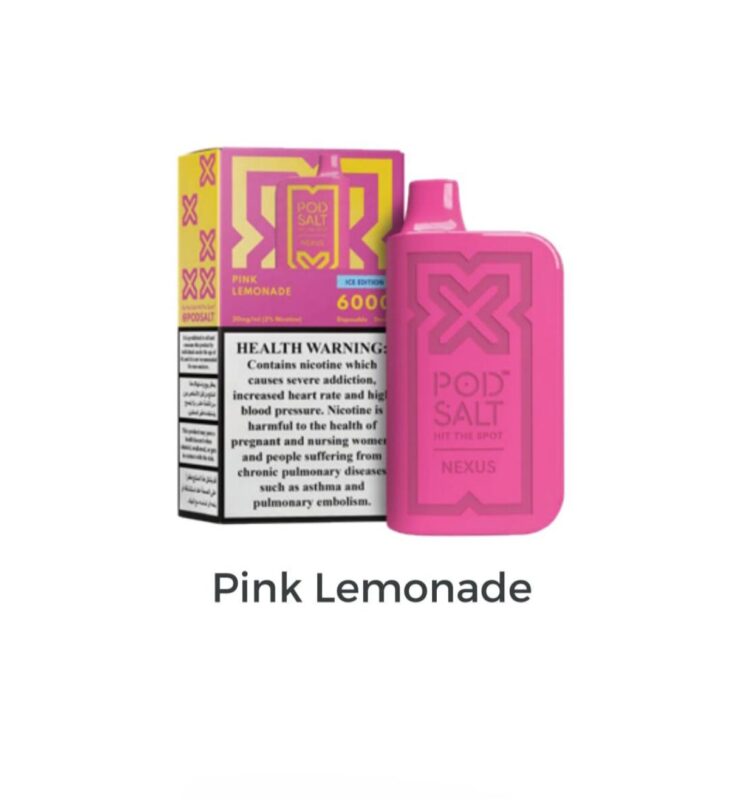 nexus 6000 puffs pink lemonade