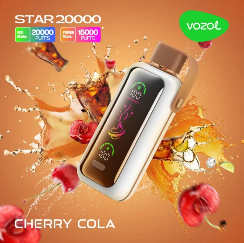 vozol star 20000 puffs cherry cola