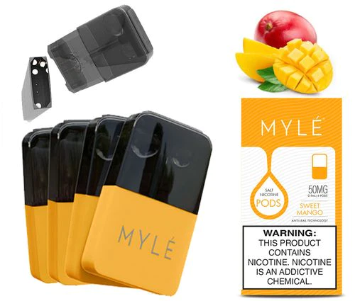 mylé v4 magnetic pods 50mg sweet mango