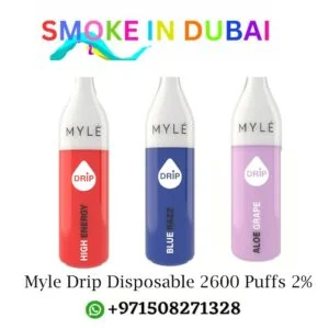 Myle Drip 2600 Puffs 2% disposable vape shop in dubai