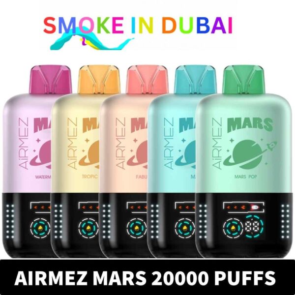 smokeindubai AIRMEZ Mars 20000 Puffs 50mg Disposable Vape