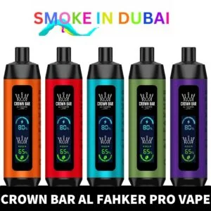 Crown Bar Al Fahker Pro dual mode 8000 Puffs 0.5MG nicotine