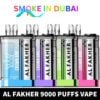 smokeindubai Al Fakher Crown Bar Crystal 9000 Puffs 20mg Disposable Vape in Dubai UAE