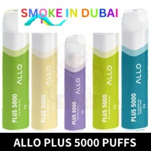 Allo Plus 5000 Puffs 50mg Disposable Vape In Dubai