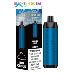 Crown bar al fakher 8000 puffs 0.5MG Nicotine