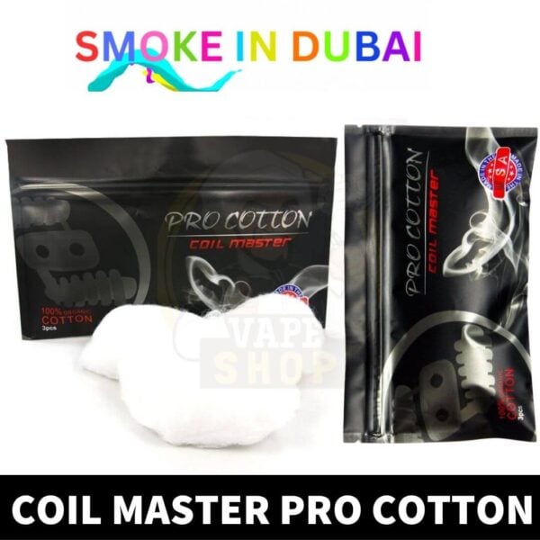 smokeindubai BEST COIL MASTER PRO COTTON PRICE IN UAE DUBAI NEAR ME