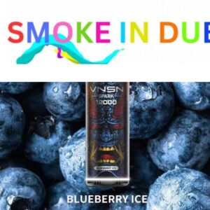 smokeindubai BLUEBERRY ICE VNSN Spark Disposable 12000 Puffs Rechargeable Vape in UAE VNSN 12000 Dubai VNSN Spark 12000 Dubai Shop Vape Near me vape near me vape dubai vape shop dubai