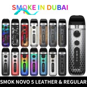 Smok Novo 5 (leather & Regular Series) Pod System In Dubai