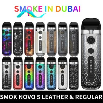 Smok Novo 5 (leather & Regular Series) Pod System In Dubai