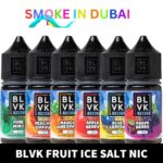 BLVK Fruit Ice Salt Nicotine 30ml Vape Juice 35mg & 50mg E-Liquid in Dubai, UAE