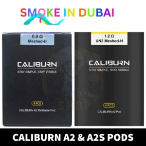 UWELL Caliburn A2/A2S Pods 0.9ohm & 1.2ohm Replacement Pods in Dubai, UAE