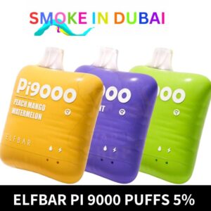 Elfbar Pi 9000 Puffs 5% Nicotine Disposable Vape in dubai
