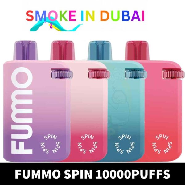 FUMMO Spin Disposable 10000 Puffs 20MG Rechargeable Vape in Dubai, UAE