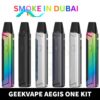smokeindubai Buy GEEKVAPE Aegis One Pod System 900mAh in UAE GEEKVAPE Aegis One Kit Available Colors Silver Blue Gunmetal Black Near Me