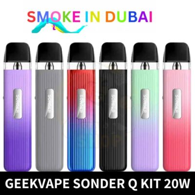 smokeindubai Buy GEEKVAPE Sonder Q Kit 1000mAh Pod System 20W Vape kit Starter Kit Sonder Q Kit Dubai Sonder Q Dubai Vape Kit shop near me uae
