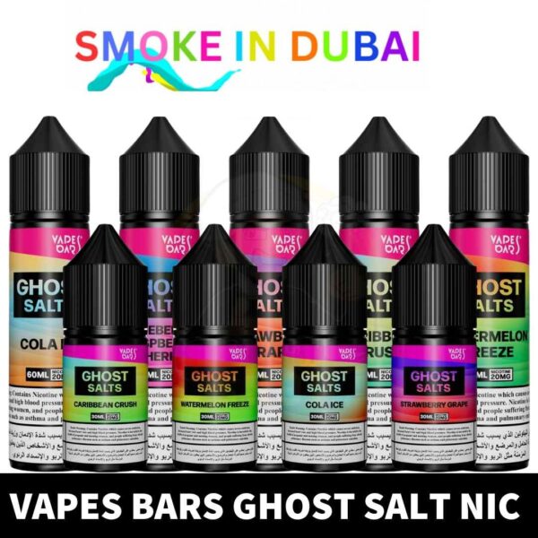 smokeindubai Buy GHOST Salt Nicotine 2 of 30ML and 60ML in UAE. VAPES BAR 20MG 60ML shop in Dubai. VAPES BAR 20MG 30ML Dubai shop Near me