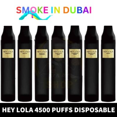 smokeindubai Buy HEY LOLA 4500 Puffs Disposable 10ml 20mg Rechargeable Vape in Abu Dhabi UAE HEY LOLA Disposable Buy in Dubai 1.2 ohm Near Me