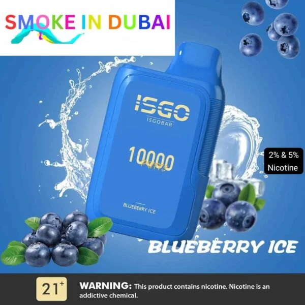 smokeindubai Buy ISGOBAR 10000 Puffs disposable vape 2 nicotine strength in UAE ISGO Bar Disposable Vape 2 shop near me