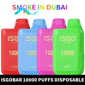 ISGO Bar Disposable 10000 Puffs 2% Rechargeable Vape in Dubai, UAE