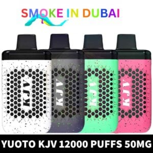 YUOTO KJV Disposable 50mg 12000 Puffs Rechargeable Vape in Dubai, UAE