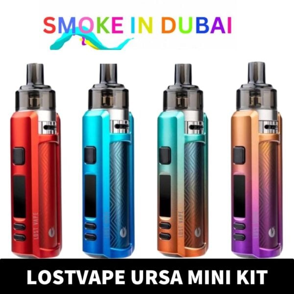 smokeindubai Buy LOST VAPE Ursa Mini Kit 30W Vape Kit 12000mAh Starter Kit in Dubai Ursa Mini Pod Kit in UAE Ursa Mini Pod System shop near me min