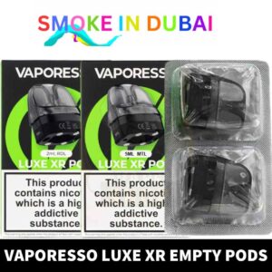 VAPORESSO Luxe XR l XR MAX Empty Pods RDL & MTL Pod Cartridge in Dubai, UAE