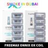 smokeindubai Buy Onnix OX DVC Replacement Coils of 5 PCS in UAE FREEMAX Onnix OX DVC Coil Available Resistance 0.8ohm 0.5ohm 1.0 ohm 1.2ohm