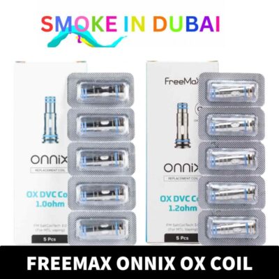 smokeindubai Buy Onnix OX DVC Replacement Coils of 5 PCS in UAE FREEMAX Onnix OX DVC Coil Available Resistance 0.8ohm 0.5ohm 1.0 ohm 1.2ohm