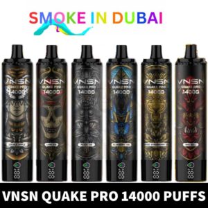 VNSN Quake Pro Disposable 50mg 14000 Puffs Rechargeable Vape in Dubai, UAE