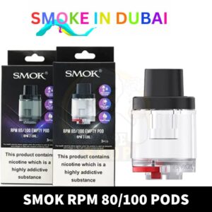 SMOK RPM 85 Pods/ RPM 100 Pods 6ml Replacement Pods in Dubai, UAE – 3PCS Per Pack