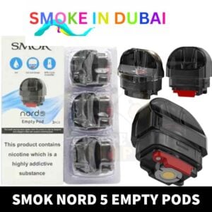 SMOK Nord 5 Pods Empty Pods for 80W in Dubai, UAE – 3PCS Per Pack
