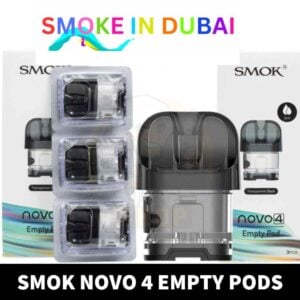 SMOK Novo 4 Empty Pods 2ml Pod Cartridge in Dubai, UAE – 3 PCS Per Pack