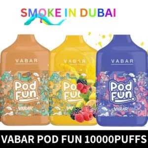VABAR Pod Fun Disposable 10000 Puffs Rechargeable Vape in Dubai, UAE
