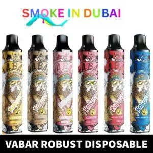 VABAR Robust Disposable 2500 Puffs 2% & 5% Rechargeable Vape in Dubai, UAE