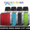 smokeindubai Buy VOOPOO Drag Nano 2 Kit 800mAh Pod System 20W Vape kit Starter Kit in UAE Voopoo Vape Dubai Voopoo Kit Dubai Shop near me
