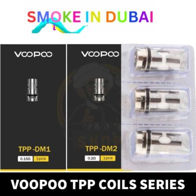 smokeindubai Buy VOOPOO TPP Replacement Coils Series in UAE VOOPOO TPP Coils TPP DM1 TPP DM2 TPP DM3 TPP DM4 Replacement Coils Near me