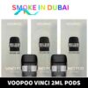 smokeindubai Buy VOOPOO Vinci Replacement Pod of 0.8ohm Freebase Pod 1.2 ohm Saltnic Pod in UAE VOOPOO Vinci Pods Shop in Dubai Near Me