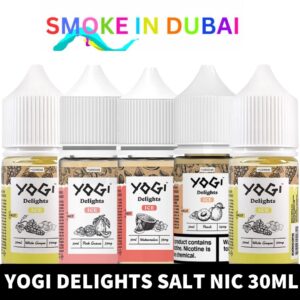 YOGI Delights Salt Nicotine 30ml Vape Juice 35mg & 50mg E-Liquid in Dubai, UAE