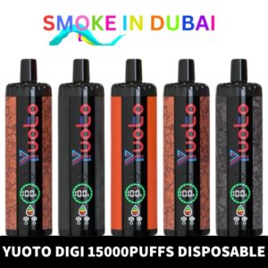 YUOTO Digi  Disposable 15000 Puffs Rechargeable Vape in Dubai, UAE