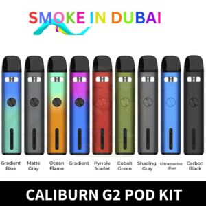 smokeindubai CALIBURN G2 P0D SYSTEM G2 POD KIT CALIBURN POD KIT VAPE SHOP AE GALLERY