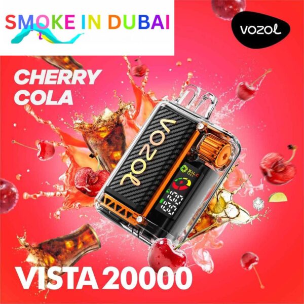 smokeindubai CHERRY COLA vozol vista 20000 price in dubai
