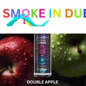 smokeindubai DOUBLE APPLE VNSN Spark Disposable 12000 Puffs Rechargeable Vape in UAE VNSN 12000 Dubai VNSN Spark 12000 Dubai Shop Vape Near me vape near me vape dubai vape shop dubai
