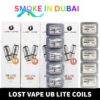 smokeindubai Discover vaping experiences with Lost Vape UB Lite Replacement Coils. Choose from L1 0.4ohm L3 0.8ohm or L5 1.4ohm coils for DL MTL vaping