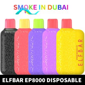 ELF BAR EP8000 Puffs 20MG & 50MG Nicotine Disposable Vape in Dubai, UAE